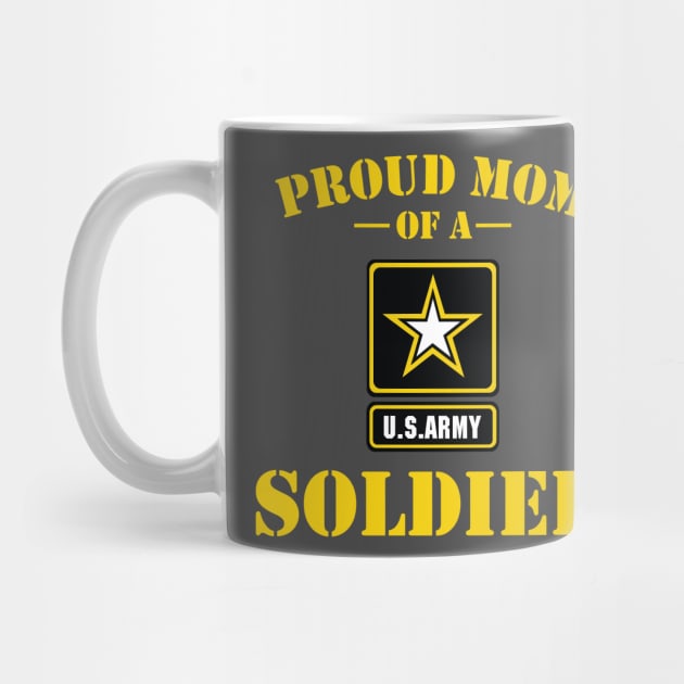 Proud Mom of U.S Army Soldier by Litho